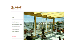 Desktop Screenshot of agat.cz