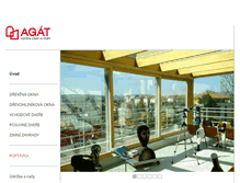 Tablet Screenshot of agat.cz